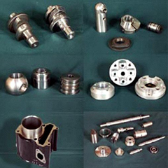Precision machined engine components