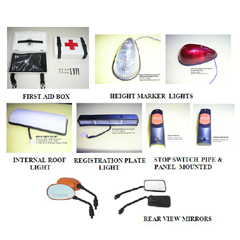 Bus Lights Parts & Rear View Mirrors